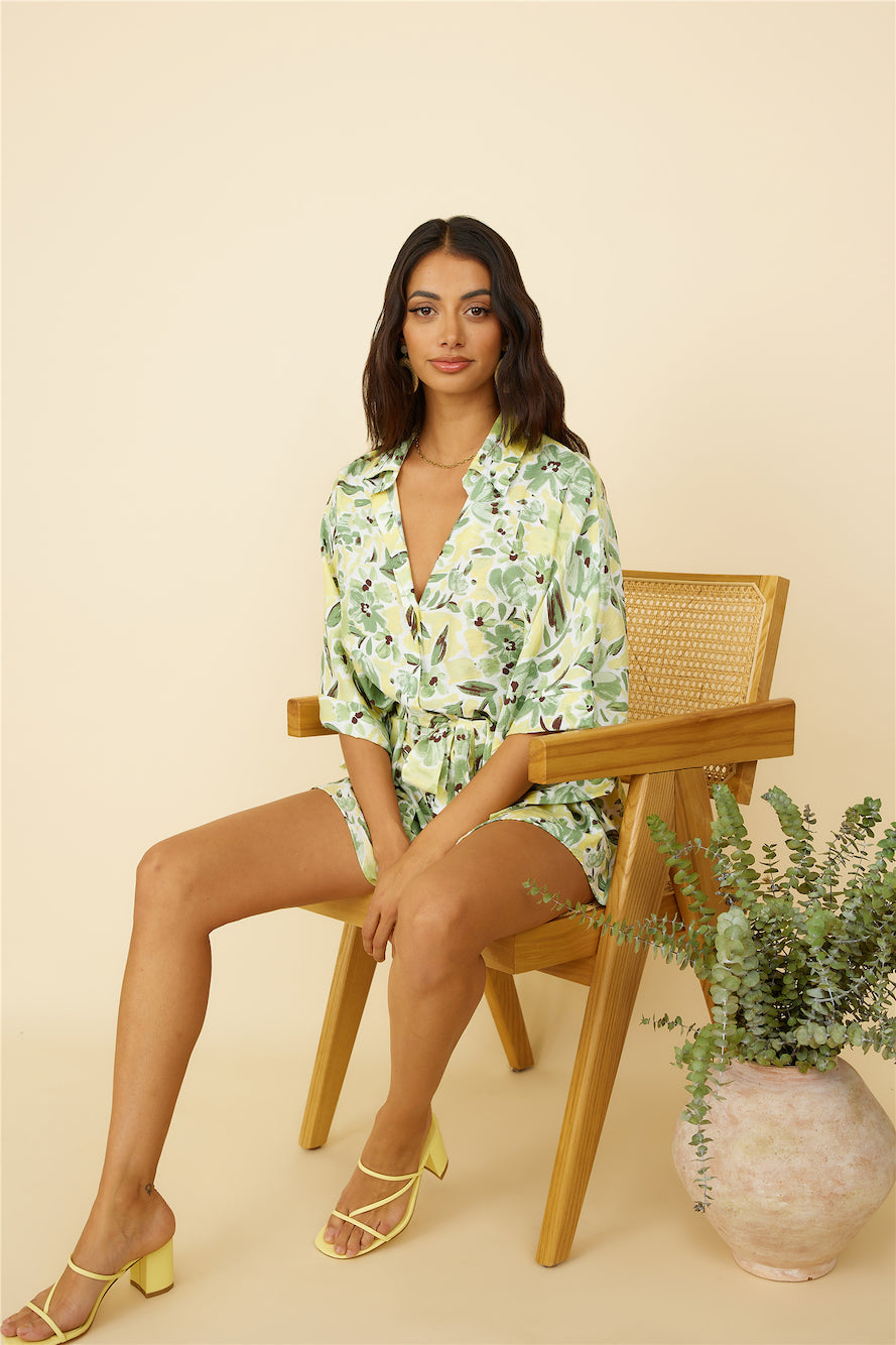 See The Good Playsuit Green