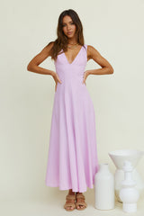 Open Meadows Maxi Dress Lilac