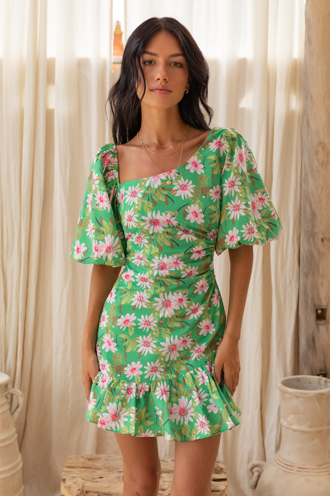 Lilypond Dress Green