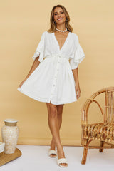 Ophiel Dress White