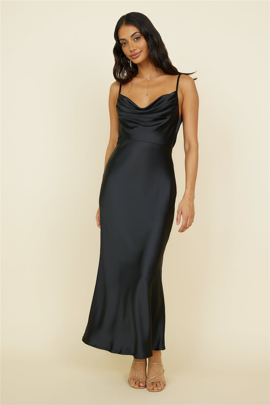 Eidetic Memories Maxi Dress Black