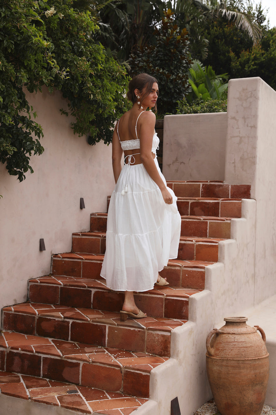 Heartbreaker Maxi Dress White