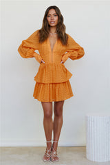 Citrus Scents Dress Orange