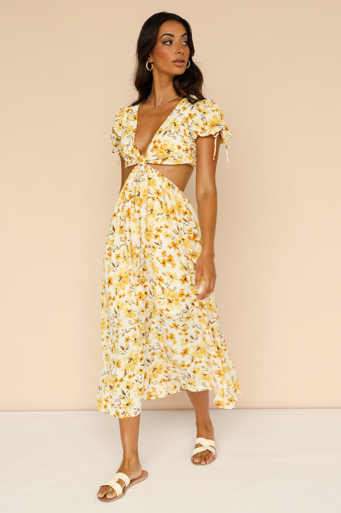 Flowers In The Sun Maxi Dress