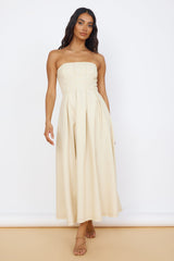 SEVEN WONDERS Bonny Midi Dress Sand