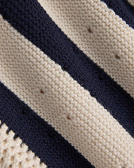 Open-Knit Short In Everyday Cotton | Canvas / Navy