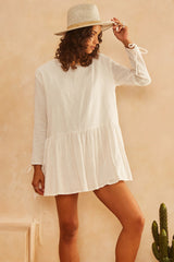 Paloma Dress White