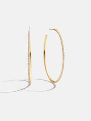 Niata 18K Gold Earrings - 40MM