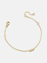 14K Gold Custom Angel Number Bracelet