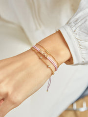 14K Gold Custom Angel Number Bracelet