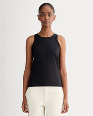 The Tank In Essential Cotton | Black