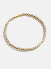Amalie Tennis Bracelet - Round Bezel