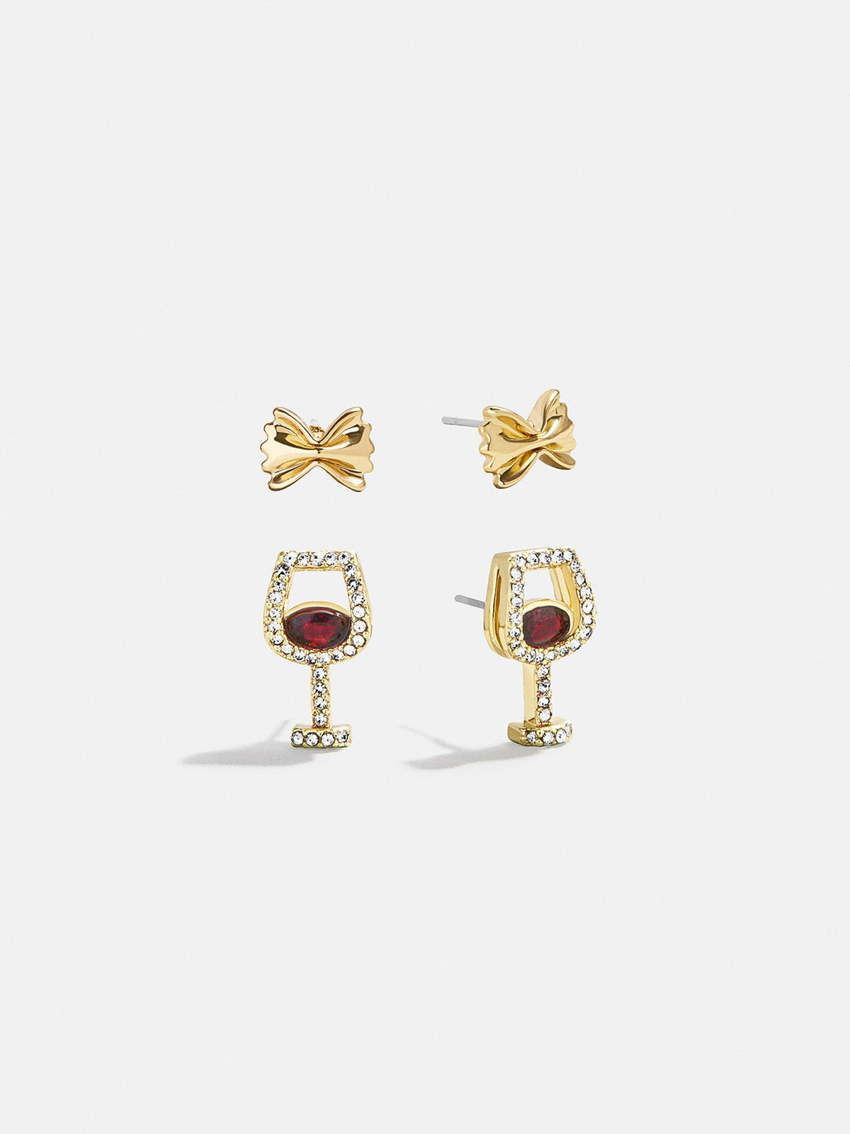 Endless Pastabilities Earring Set - Red Wine Earring Set