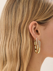 Liza Hoop Earrings - Small