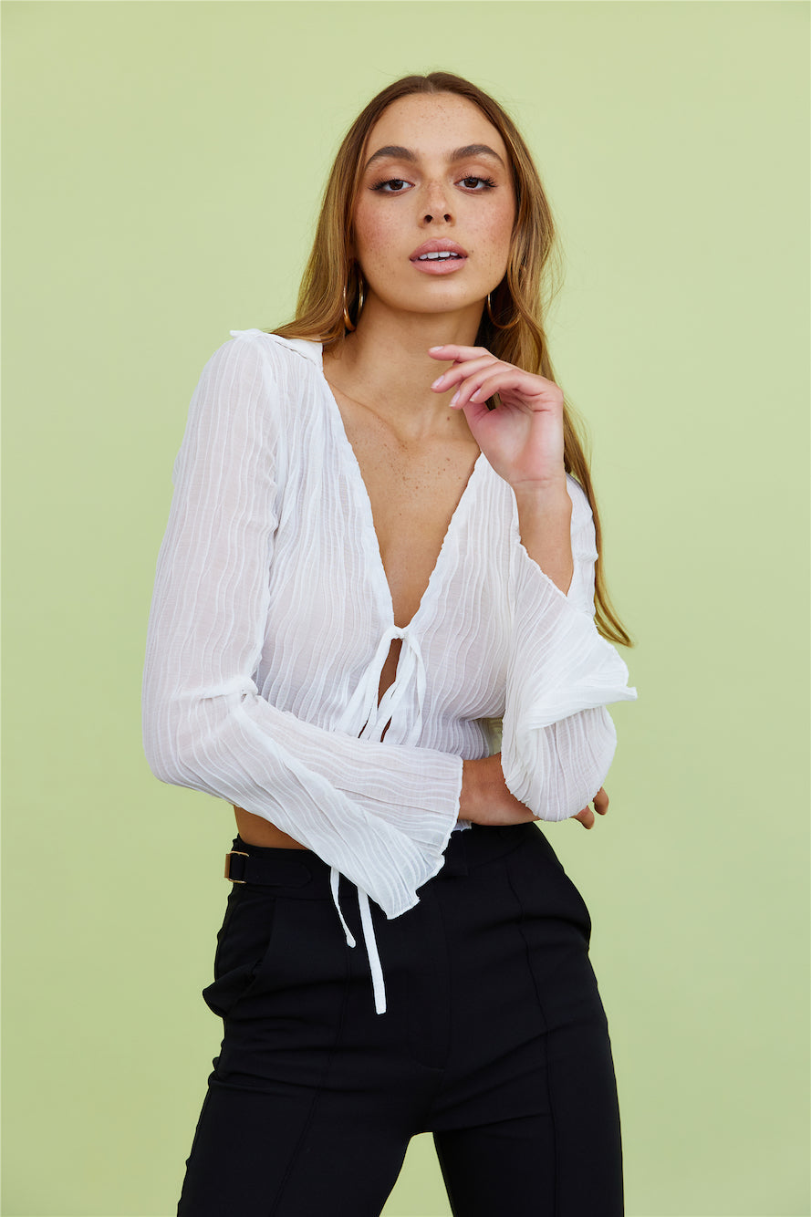 Pasadena Top White