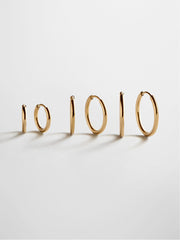 Verbena Waterproof Earring Set - Gold