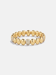 Alyssa 18K Gold Ring - Gold/Pavé