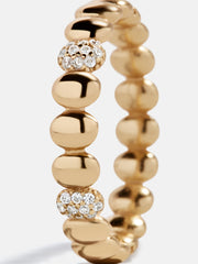 Alyssa 18K Gold Ring - Gold/Pavé