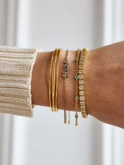 Rachelle 18K Gold Cuff Bracelet - Gold
