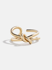 Gold Ties Ring - Gold