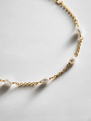 Yasmine 18K Gold Pearl Bracelet - Gold/Pearl