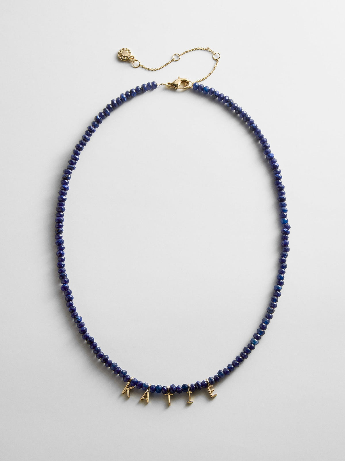 Mini Semi-Precious Custom Necklace - Lapis