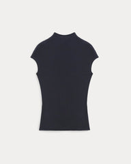 Twist Top In Butterluxe | Deep Navy
