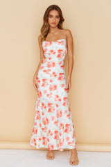 Warm Smiles Maxi Dress White