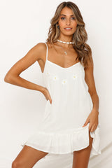 Marguerite Dress White