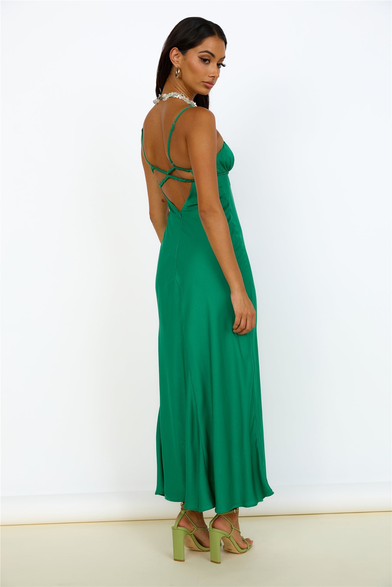 Envious Maxi Dress Green