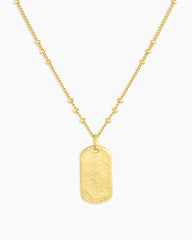Griffin Dog Tag Necklace