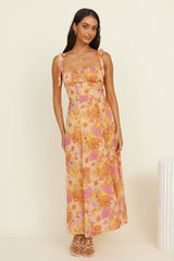 Lost In Paradise Maxi Dress Yellow