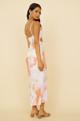 Escape To Paradise Maxi Dress Pink