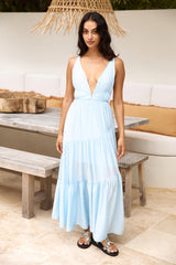 Pure Delights Maxi Dress Blue