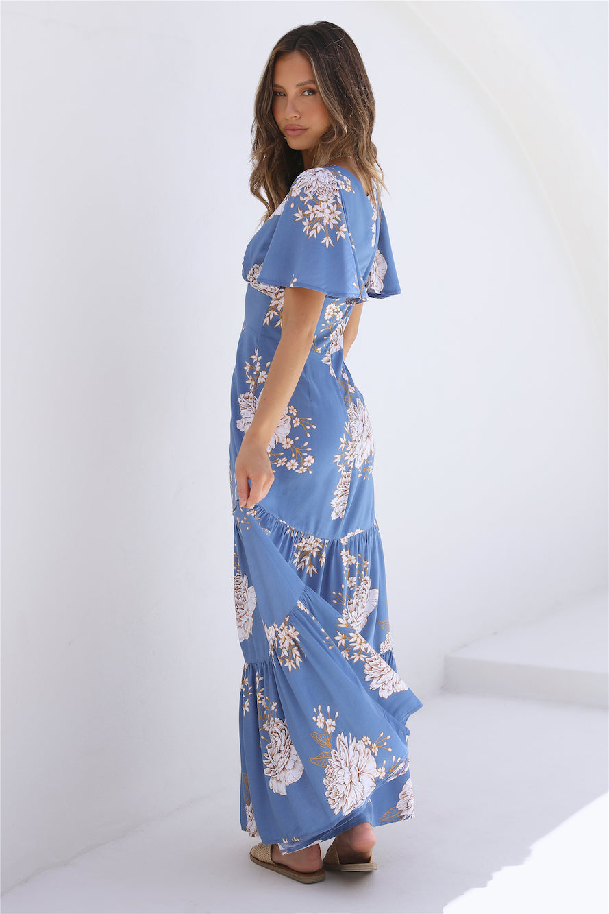 Love Again Maxi Dress Blue