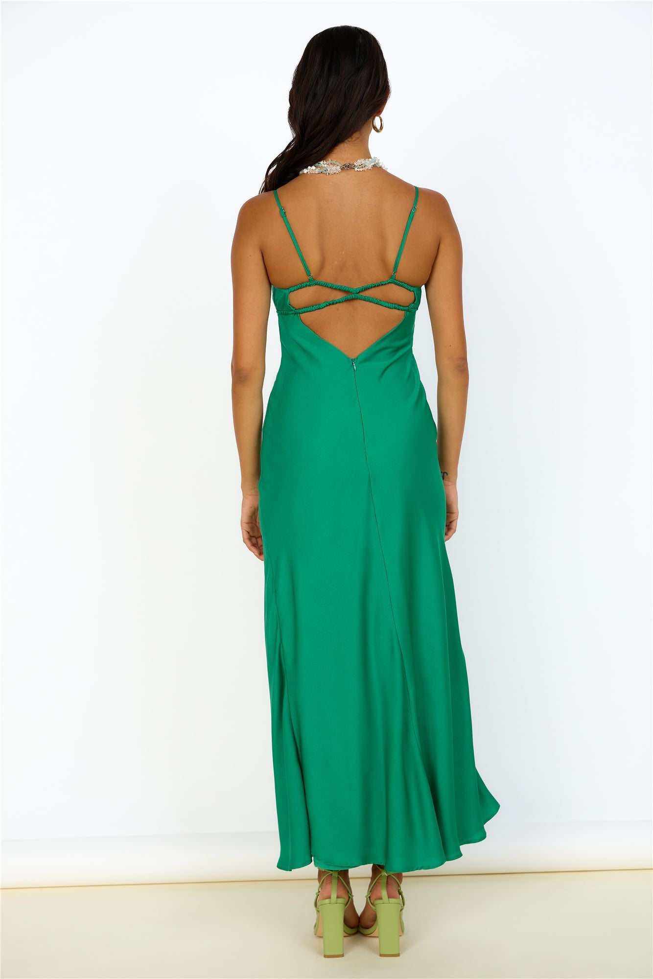 Envious Maxi Dress Green