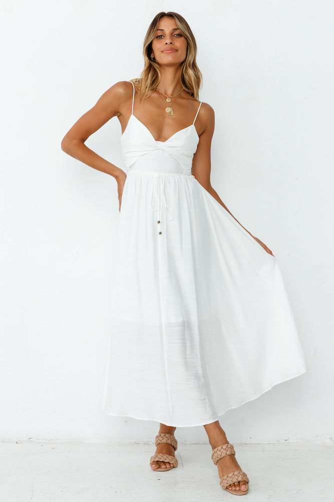 Phenomenon Maxi Dress White