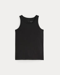 The Tank In Essential Cotton | Black