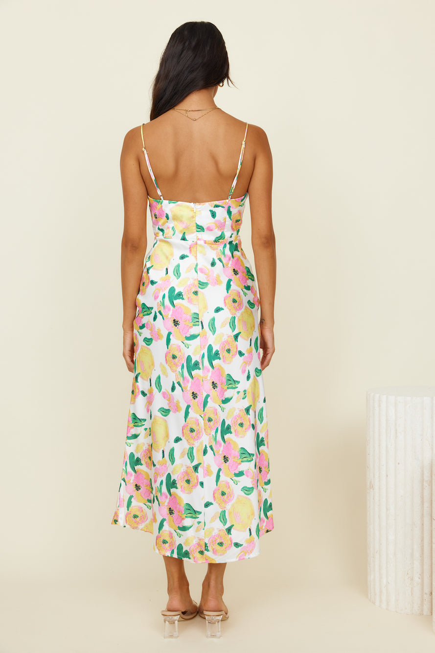 Summer Aurora Maxi Dress White