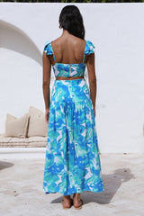 From Heaven Maxi Dress Blue