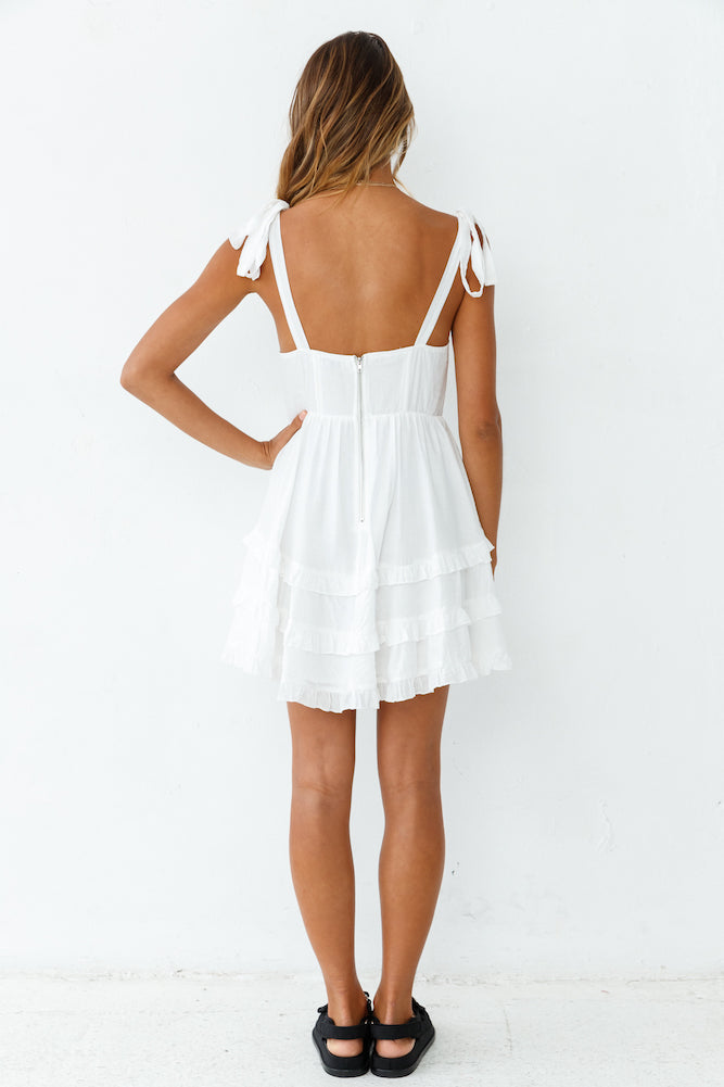 Next Destination Dress White