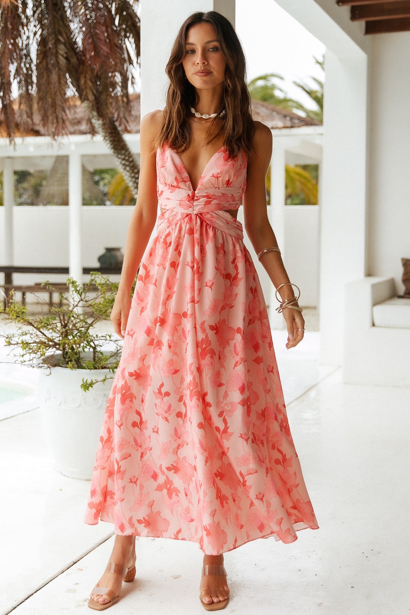 Right Choices Maxi Dress Pink