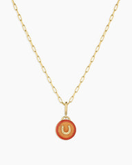 Power Gemstone Parker Charm Necklace Abundance