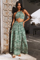 Villasi Maxi Skirt Green