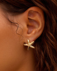 Starfish Statement Earrings