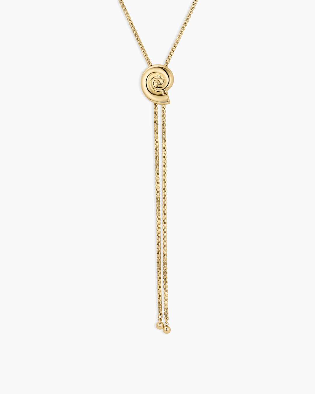 Nautilus Bolo Necklace