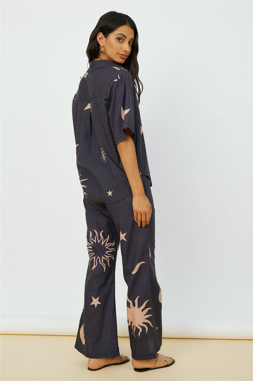 Constellations In The Sky Pants Black