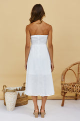 From Sand To Sky Maxi Dress White