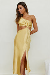 Evening Stars Maxi Dress Yellow