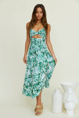 Araceae Maxi Dress Green